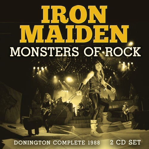 Iron Maiden  Monsters of Rock  Donington Complete 1988  CD