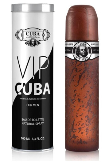 Cuba Paris VIP Eau de Toilette 100ml for Herre - Treaktig-Musk Duft