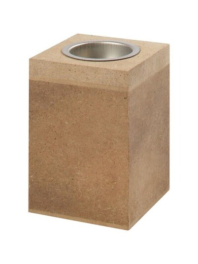 Creativ Company Tea light holder Wood 10cm Creativ Company Tea light holder Wood 10cm