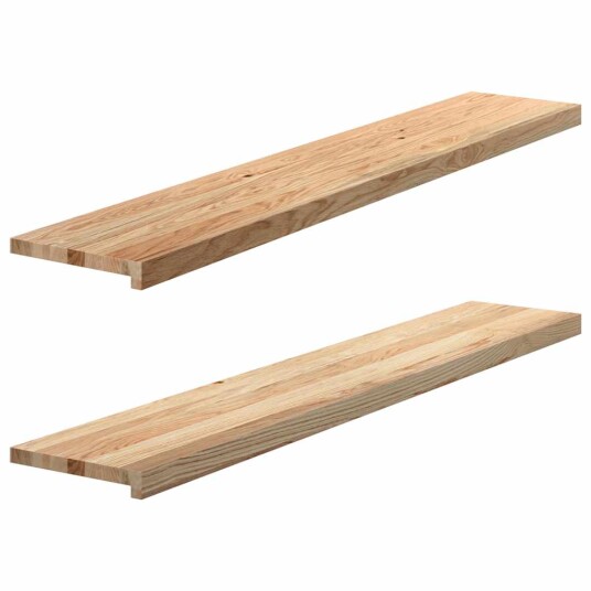 2 Stk Ubehandlet 140x30x2cm Heltre Eik 2 Stk Ubehandlet 140x30x2cm Heltre Eik