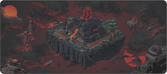 Mighty Setups Floating Island Musematte   Xxl