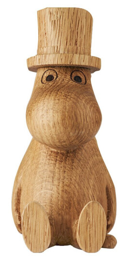 Dsignhouse X Moomin Mummi tredekorasjon Mummipappa 10 cm eik Dsignhouse X Moomin Mummi tredekorasjon Mummipappa 10 cm eik
