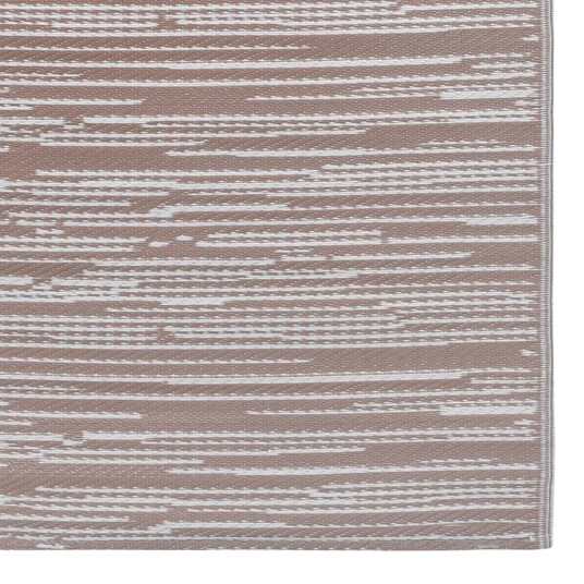 vidaXL Uteteppe brun 80x150 cm PP