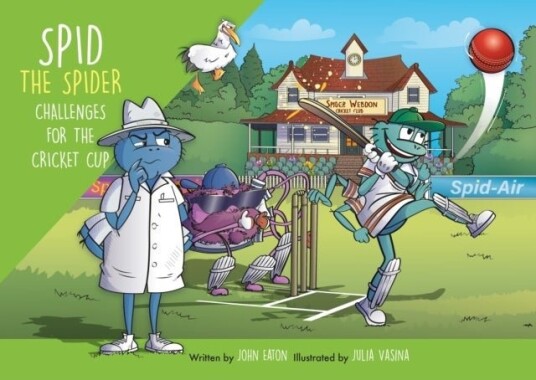 Spid the Spider Challenges for the Cricket Cup Spid the Spider Challenges for the Cricket Cup