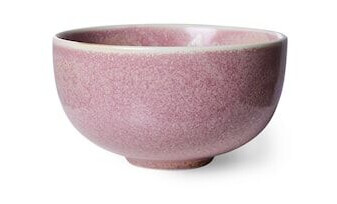 HKLiving Chef ceramics: Skål 10,7 cm rustikk rosa