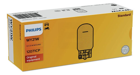 Philips Pære Wy21w Med Wedgesokkel 12v
