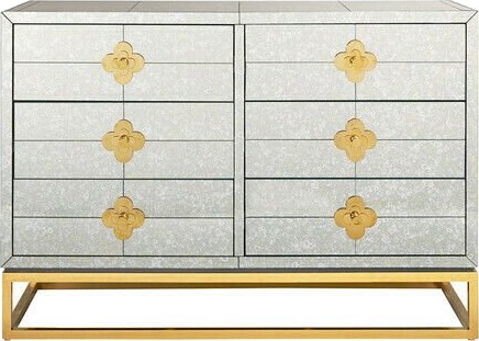 Delphine Dresser Brass
