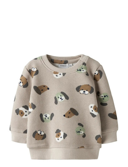 Name It Nbmtimm Ls O Neck Beige 62