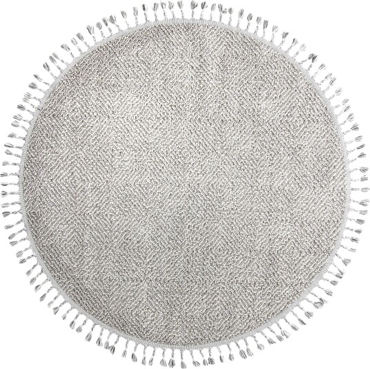 Runde tepper Indoor/Outdoor Dakota grå Størrelse: Ø 160 cm