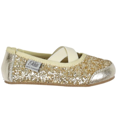 Sofie Schnoor Baby and Kids Neliask Indoor Shoe Gold 25