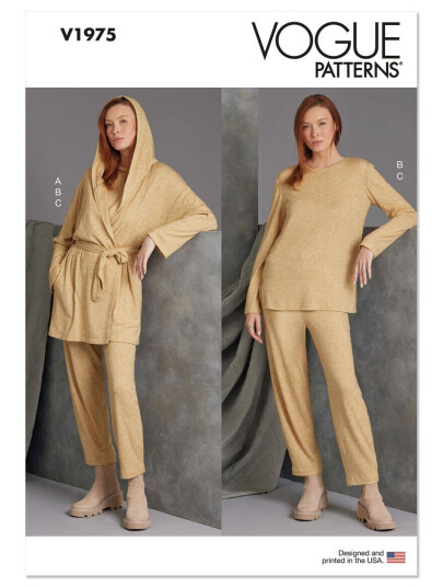 Vogue 1975 - Homewear STRL: A (XS-S-M-L-XL-XXL)