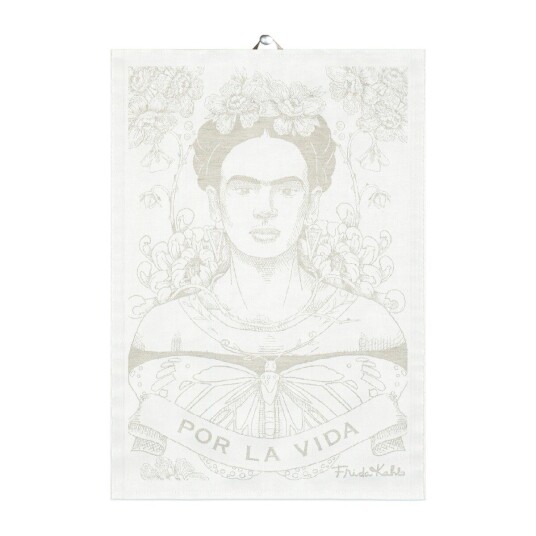 Ekelund Linneväveri Frida Kahlo kjøkkenhåndkle 35 x 50 cm Belleza