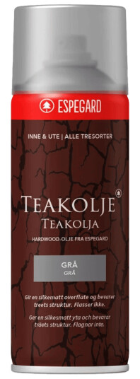 Teakolje Spray 500 ml spray / Sort Teakolje Spray 500 ml spray / Sort