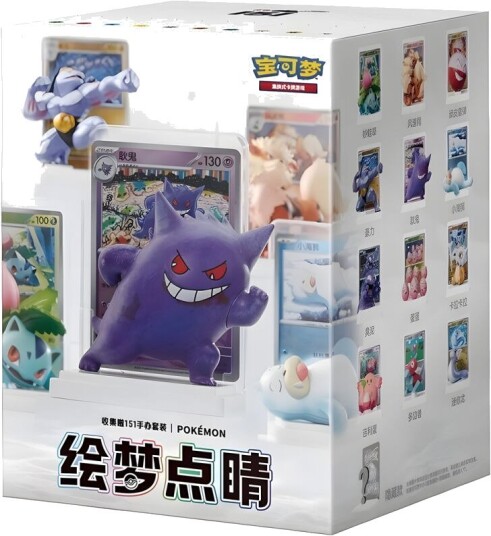 Pokémon 151 Dream Figure Set Promo Card Blind Box