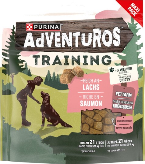 Adventuros Training Treats Laks 250 g