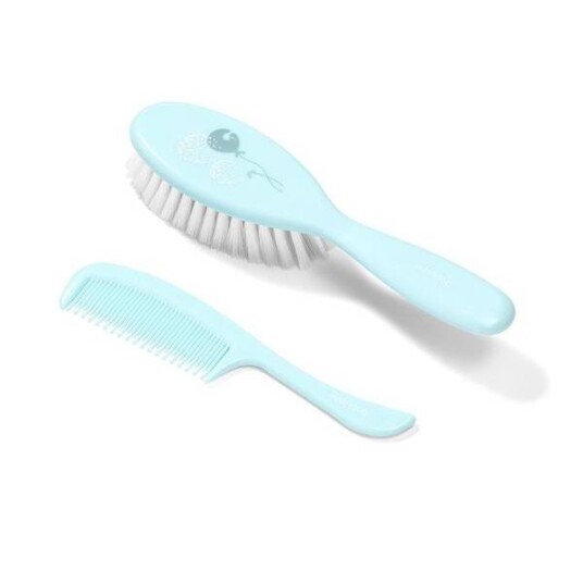 Babyono Hårbørste og kam   Super Soft   Mint