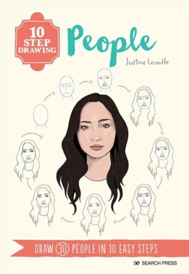 10 Step Drawing: People Av Justine Lecouffe