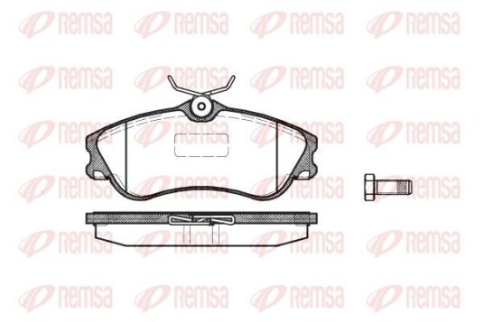 Bremseklosser REMSA 0634.00 Bremseklosser REMSA 0634.00