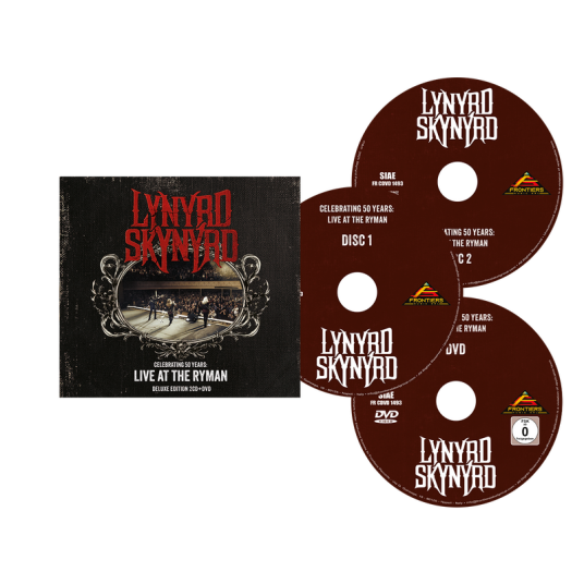 Lynyrd Skynyrd Celebrating 50 Years Live At The Ryman CD Lynyrd Skynyrd Celebrating 50 Years Live At The Ryman CD