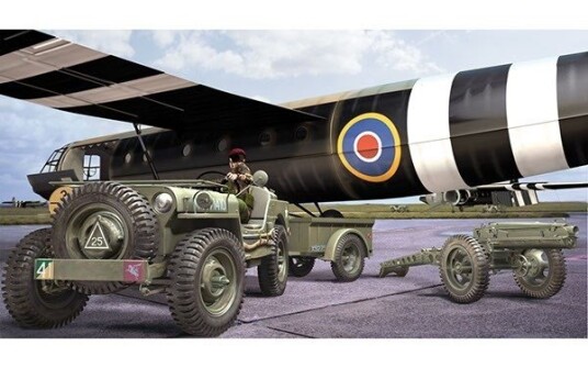Airfix Jeep MB 1:72 Plastmodell for Modellbygging