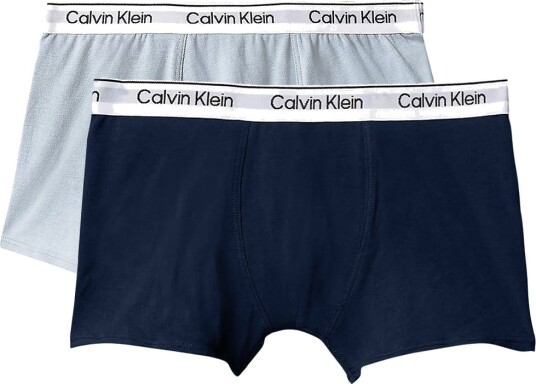Calvin Klein 2Pk Trunk Navy 164 170