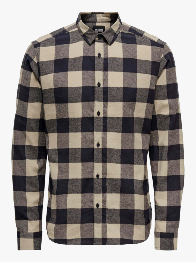 Only & Sons Gudmund Long Sleeve Checked Shirt Flerfarget S