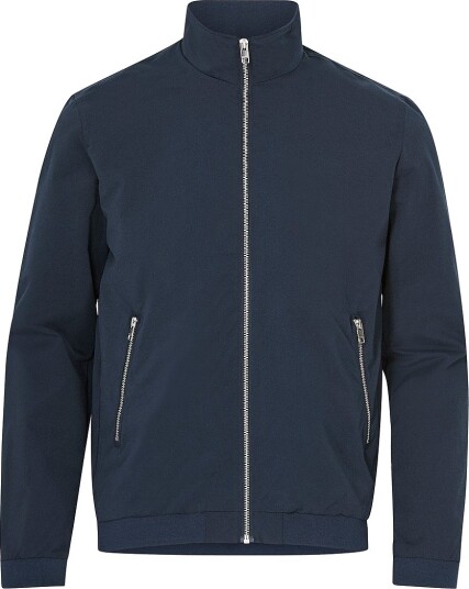 Jack & Jones - Jakke jjeRush Harrington Bomber Noos - Blå Jack & Jones - Jakke jjeRush Harrington Bomber Noos - Blå