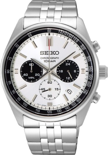 Seiko Classic SSB425P1 - Herre - 42 mm - Analog - Kvarts urverk - Hardlex Crystal Mineralglass Seiko Classic SSB425P1 - Herre - 42 mm - Analog - Kvarts urverk - Hardlex Crystal Mineralglass