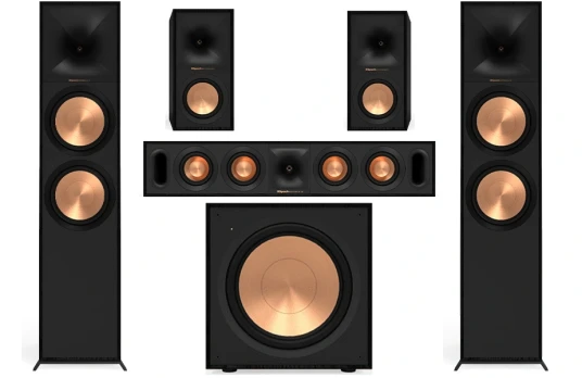 Klipsch Reference II 5.1 Pakke R-800F, R-50C, R-50M, R-121SW
