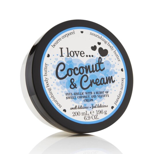 I Love Body Butter Coconut & Cream 200ml I Love Body Butter Coconut & Cream 200ml