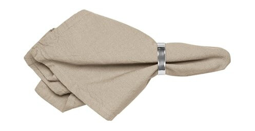 Serviett Wille Bomull Beige