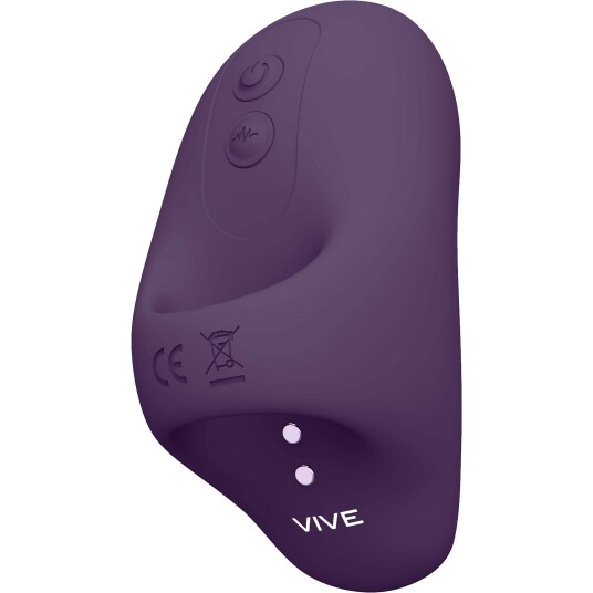 Vive: Hana, Pulse-Wave Clitoral Finger Vibrator, lilla