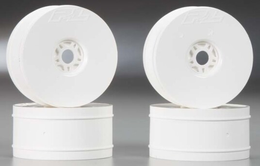 Pro-Line 273804 Lightweight Velocity White F/R Whls 1/8 Bg2
