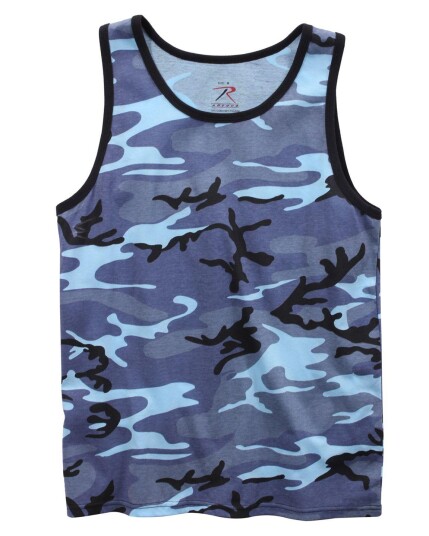 Rothco Tank Top Blå