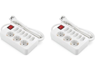 ON 9 veis kompakt strømforgrener 2 pack ON 9 veis kompakt strømforgrener 2 pack