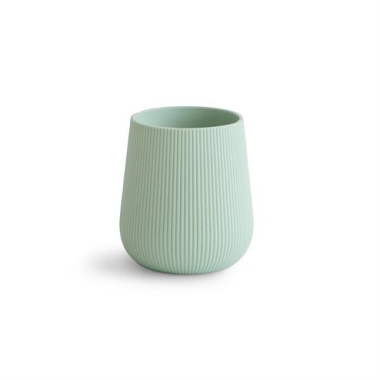 Mushie Cambridge Blue Silikon Starter Kopp