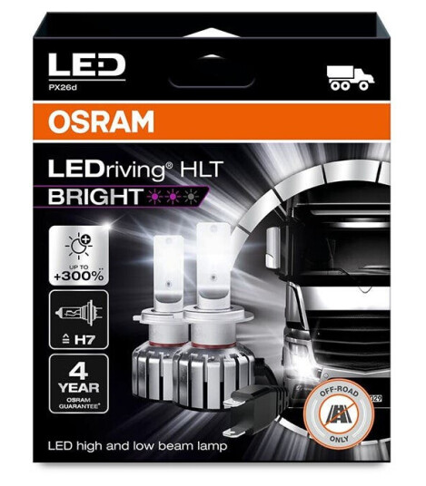 Osram LEDriving® HLT BRIGHT H7 24V Osram LEDriving® HLT BRIGHT H7 24V