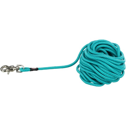 Trixie sporline langline svømmeline quick release - Turkis