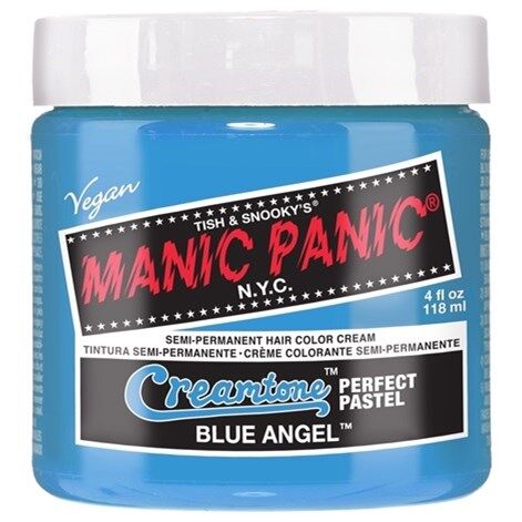Manic Panic Semi-Permanent Hair Color Cream Blue Angel Manic Panic Semi-Permanent Hair Color Cream Blue Angel