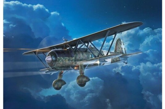 1:72 Fiat Cr.42 Cn "Falco" Nattjager