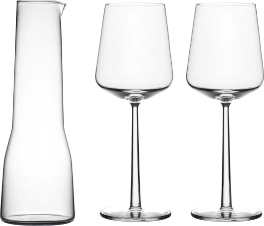Iittala Essence karaffel og vinglass 2 deler Iittala Essence karaffel og vinglass 2 deler