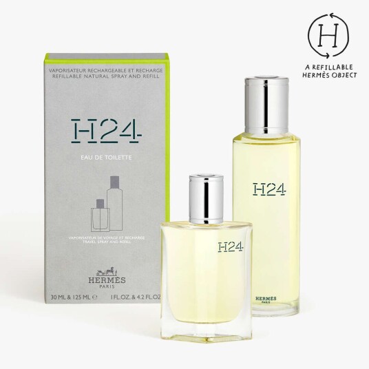 Hermès H24 Eau de Toilette med Refill 30 ml + 125 ml for Menn Hermès H24 Eau de Toilette med Refill 30 ml + 125 ml for Menn