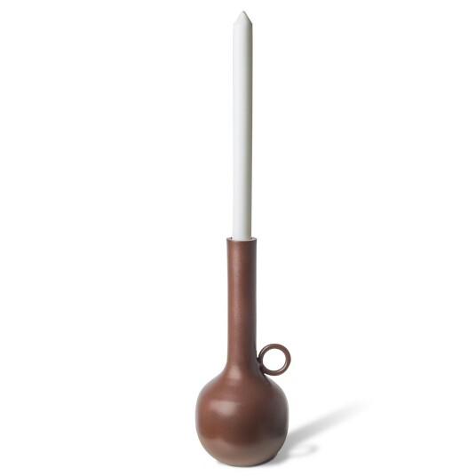 Polspotten Candle Holder Spartan Brown M