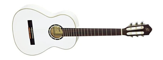 Ortega Guitars Ortega R121-3/4wh Klassisk Gitar 3/4 Gloss Hvit