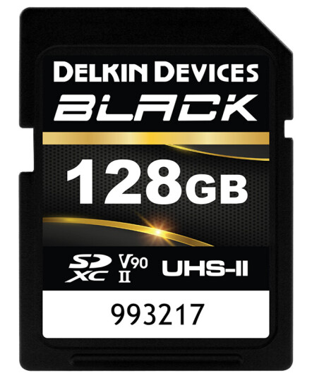 Delkin SD Black Rugged 128 GB R300/W250 UHS II (V90)