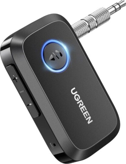 Ugreen Cm596 Bluetooth 5.3 Aux Lydmottaker Svart Ugreen Cm596 Bluetooth 5.3 Aux Lydmottaker Svart