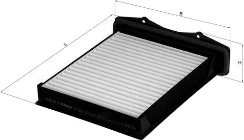 Kupefilter MAHLE LA 360 Kupefilter MAHLE LA 360