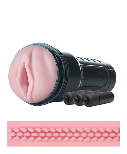 Fleshlight Vibro Pink Lady Touch      - Lyserosa