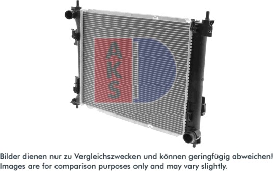 AKS DASIS 560144N Radiator motorkjøling AKS DASIS 560144N Radiator motorkjøling