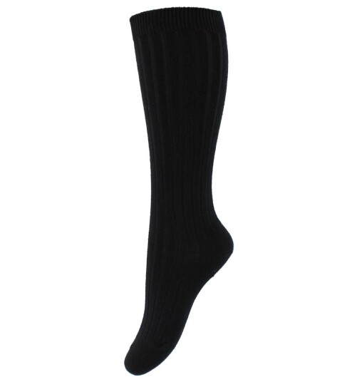 Condor Knestrømper   Rib   Svart   Condor   27/31   Sokker